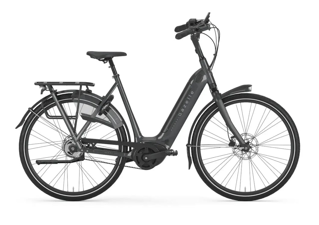 Gazelle Arroyo C5 HMB Elite Antracite Grey 2024 Dame 500Wh - Aros Cykler