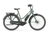 Gazelle Esprit C7 HMS Moss Green 2024 Dame 504Wh - Aros Cykler