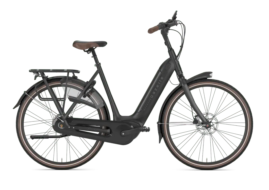 Gazelle Arroyo C8 HMB Elite Sort 2024 Dame 500Wh - Aros Cykler