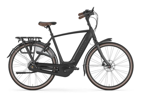 Gazelle Grenoble C8 HMB Elite Sort 2025 Herre 500Wh Gazelle