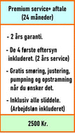 Premium service+ aftale - Aros Cykler